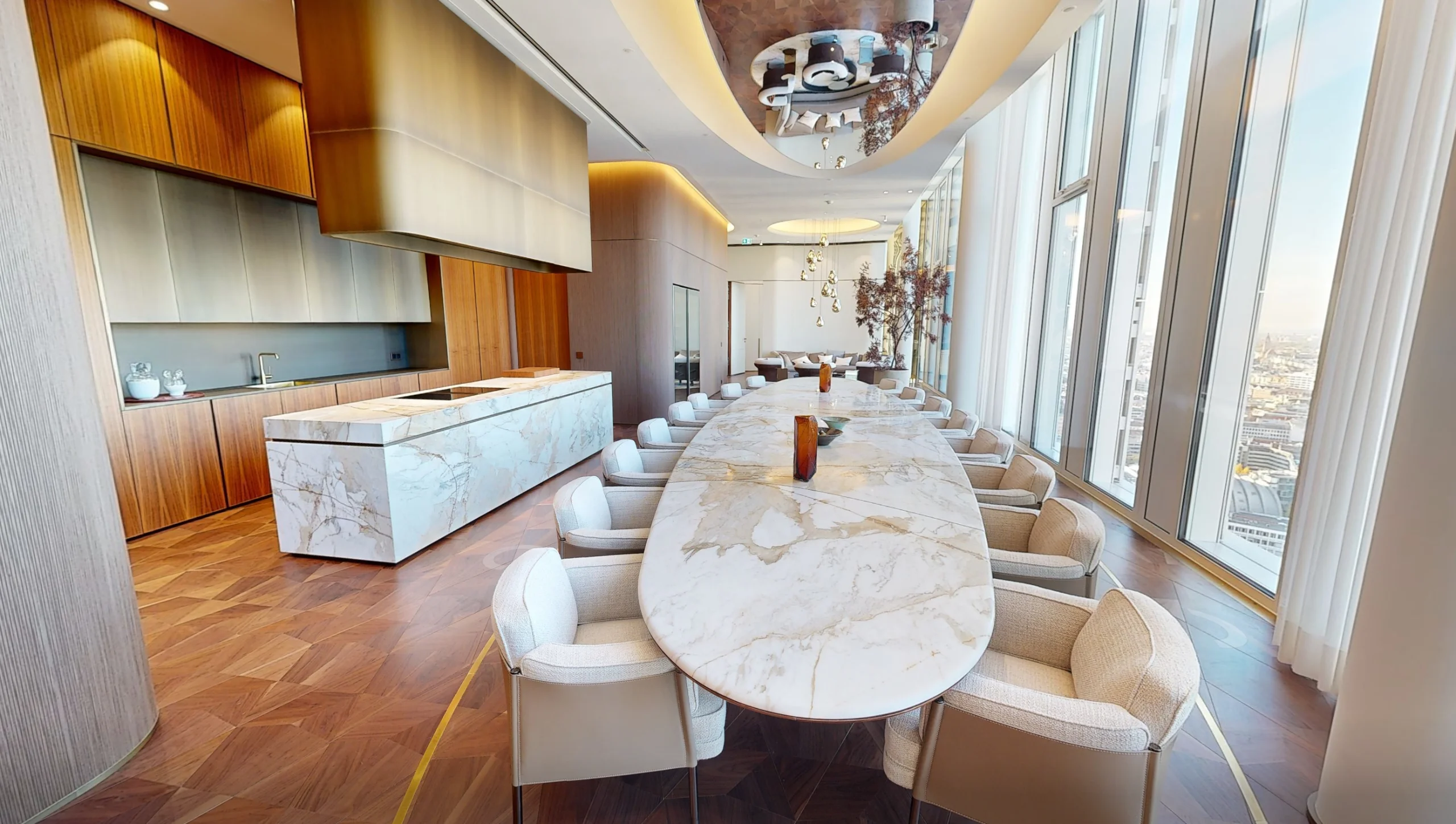 Dining for 16