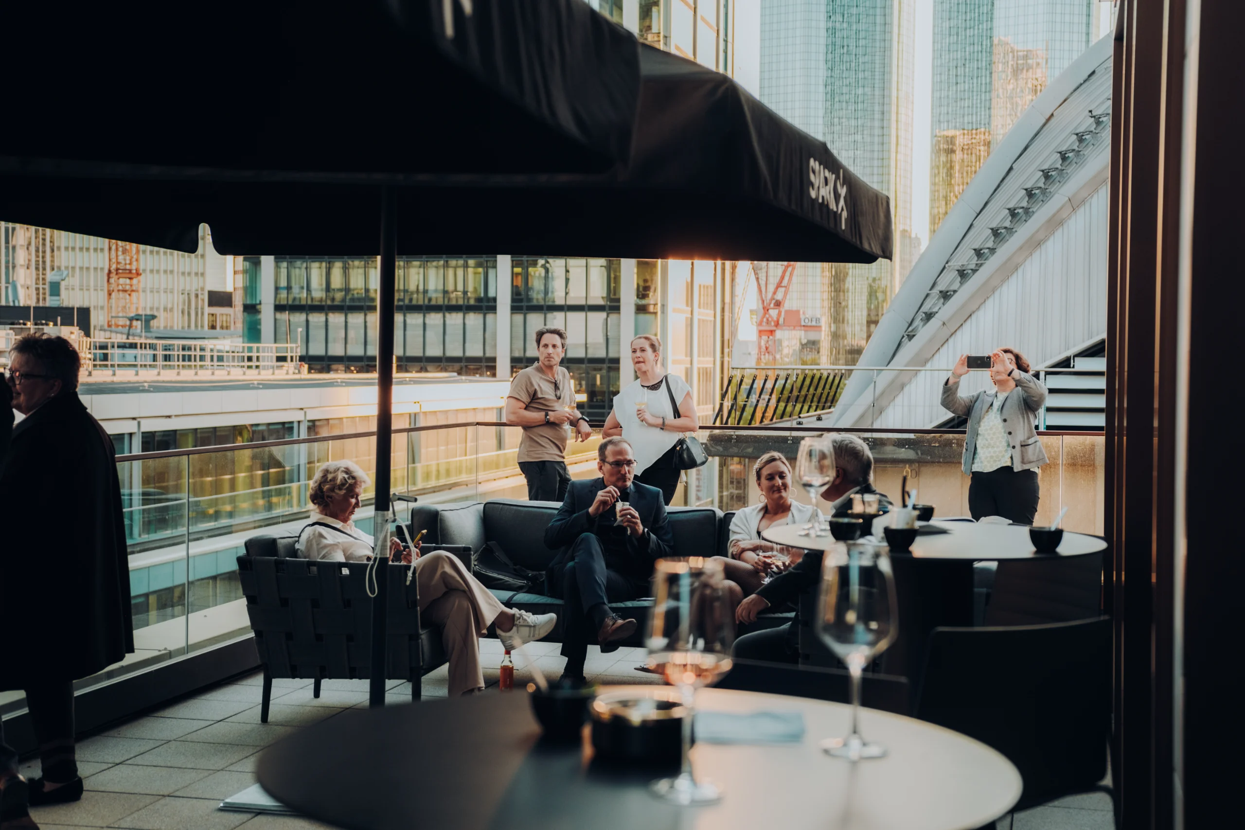 Summer Fest rooftop reception in Berlin